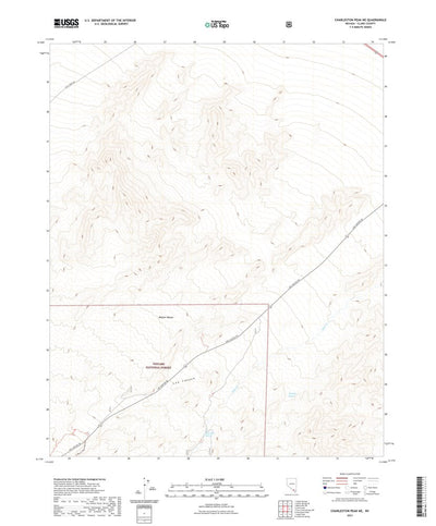 Charleston Peak NE, NV (2021, 24000-Scale) Preview 1