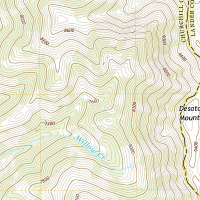 Desatoya Peak, NV (2021, 24000-Scale) Preview 3