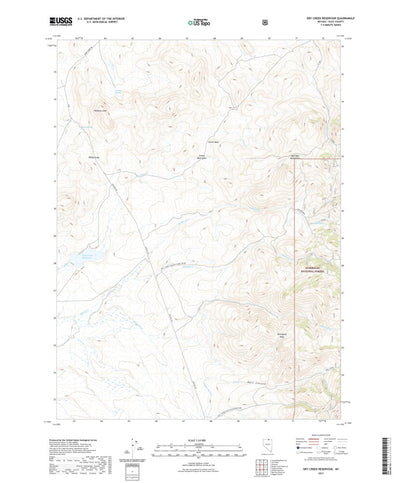Dry Creek Reservoir, NV (2021, 24000-Scale) Preview 1