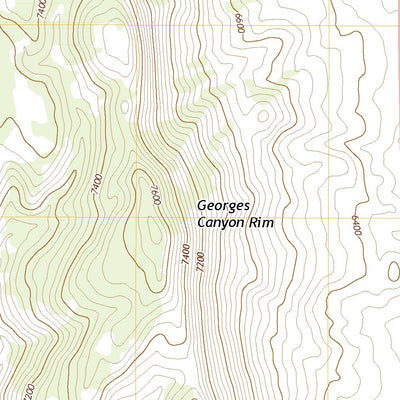 Georges Canyon Rim, NV (2021, 24000-Scale) Preview 2