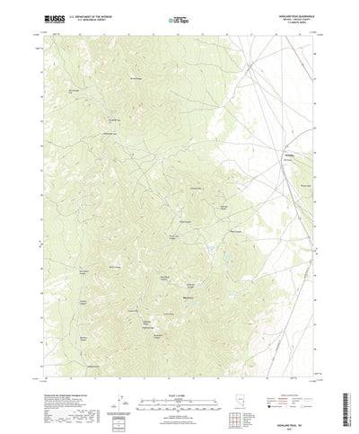 Highland Peak, NV (2021, 24000-Scale) Preview 1