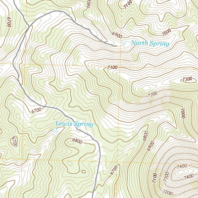 Ninemile Mountain SW, NV (2021, 24000-Scale) Preview 3