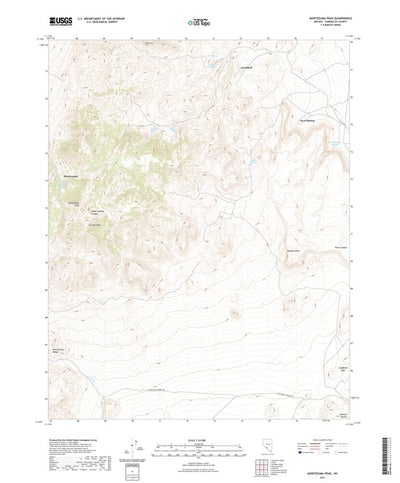 Montezuma Peak, NV (2021, 24000-Scale) Preview 1