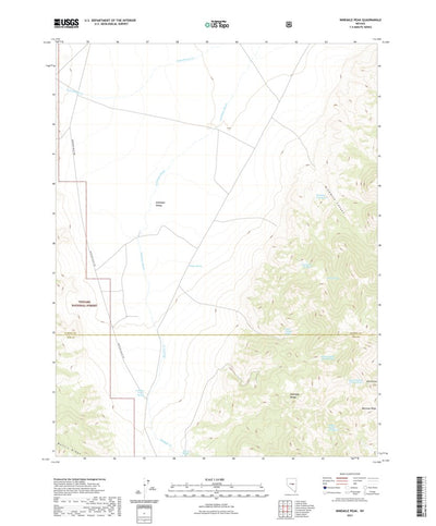 Ninemile Peak, NV (2021, 24000-Scale) Preview 1