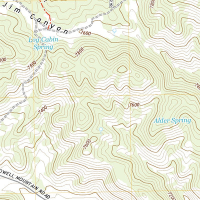 Powell Mountain, NV (2021, 24000-Scale) Preview 3