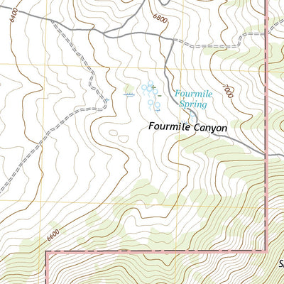 Sixmile Canyon, NV (2021, 24000-Scale) Preview 2