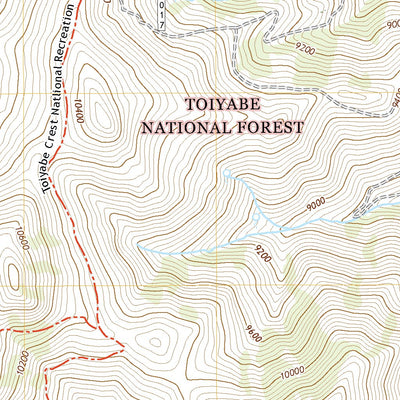 South Toiyabe Peak, NV (2021, 24000-Scale) Preview 2