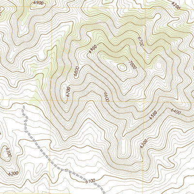 Tempiute Mountain SE, NV (2021, 24000-Scale) Preview 3