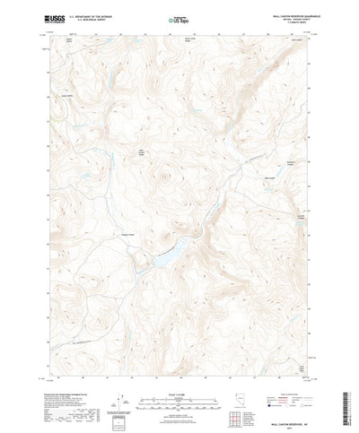 Wall Canyon Reservoir, NV (2021, 24000-Scale) Preview 1