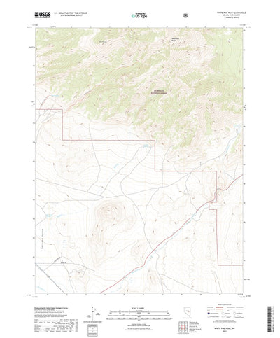 White Pine Peak, NV (2021, 24000-Scale) Preview 1