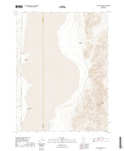 Tohakum Peak NE, NV (2021, 24000-Scale) Preview 1