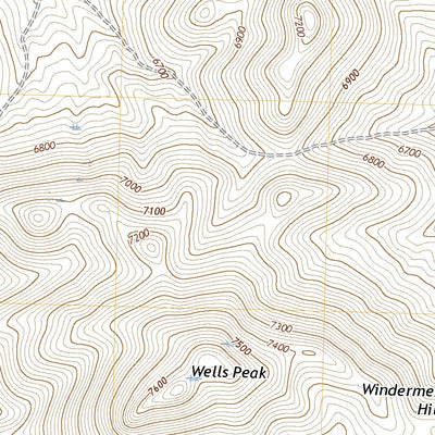 Wells Peak, NV (2021, 24000-Scale) Preview 2