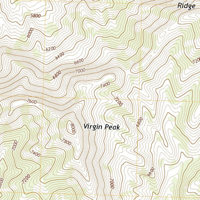 Virgin Peak, NV (2021, 24000-Scale) Preview 3