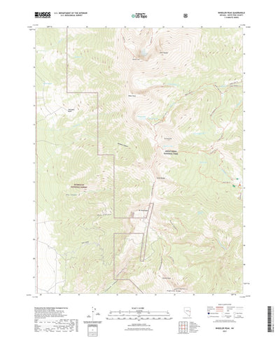 Wheeler Peak, NV (2021, 24000-Scale) Preview 1