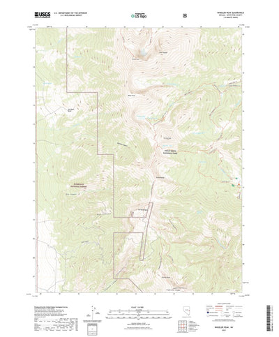 Wheeler Peak, NV (2021, 24000-Scale) Preview 1