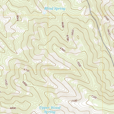 Wood Spring Canyon, NV (2021, 24000-Scale) Preview 3