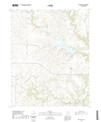 Bluestem Lake, OK (2022, 24000-Scale) Preview 1