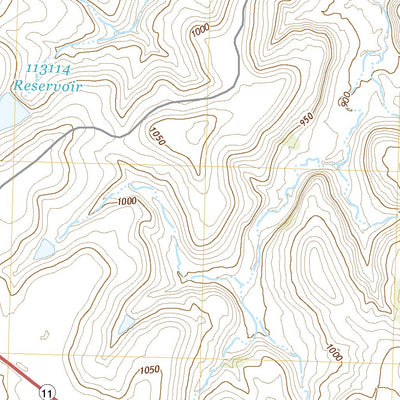 Bluestem Lake, OK (2022, 24000-Scale) Preview 2