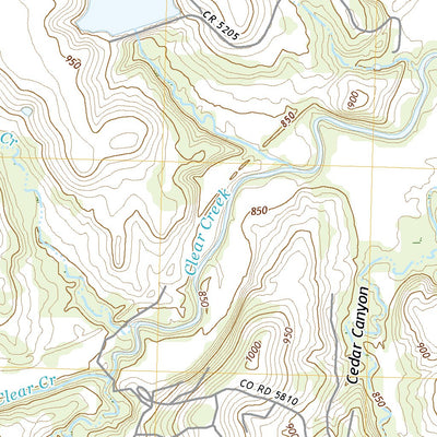 Bluestem Lake, OK (2022, 24000-Scale) Preview 3