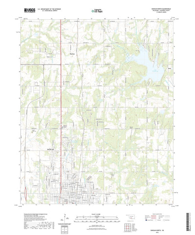 Duncan North, OK (2022, 24000-Scale) Preview 1