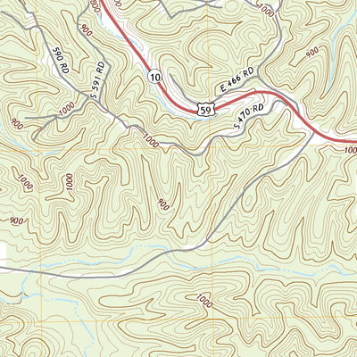 Lake Eucha East, OK (2022, 24000-Scale) Preview 3