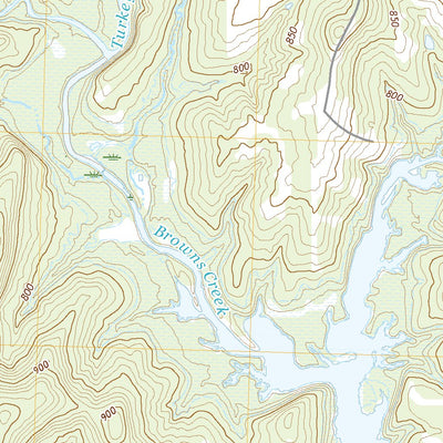Heyburn Reservoir, OK (2022, 24000-Scale) Preview 3