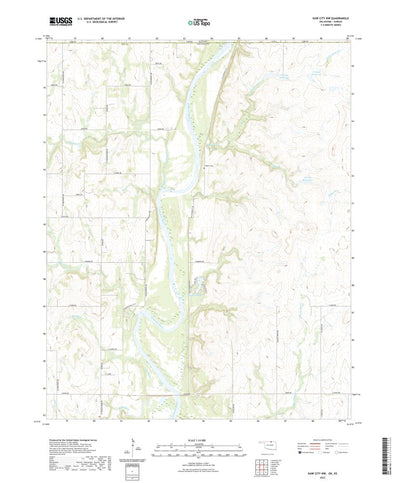 Kaw City NW, OK (2022, 24000-Scale) Preview 1