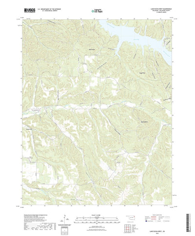 Lake Eucha West, OK (2022, 24000-Scale) Preview 1