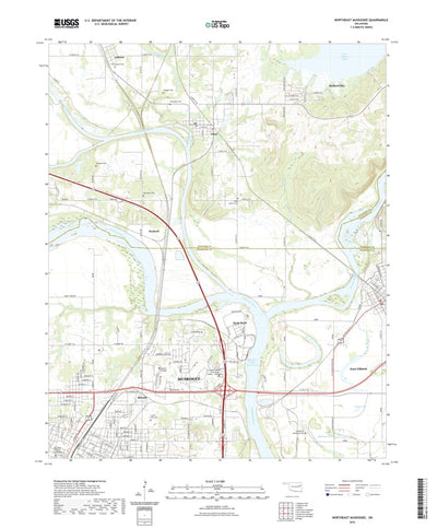 Northeast Muskogee, OK (2022, 24000-Scale) Preview 1