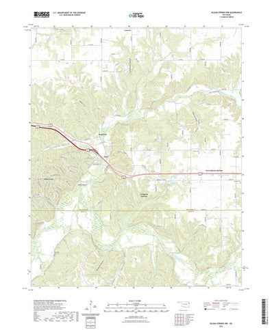 Siloam Springs NW, OK (2022, 24000-Scale) Preview 1