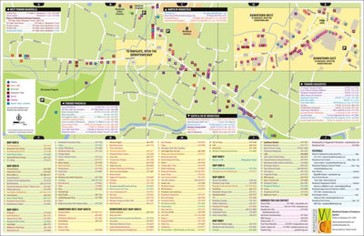 Woodstock NY Chamber of Commerce Map