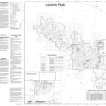 Medicine Bow NF - Douglas Ranger District - Laramie Peak - MVUM Preview 1