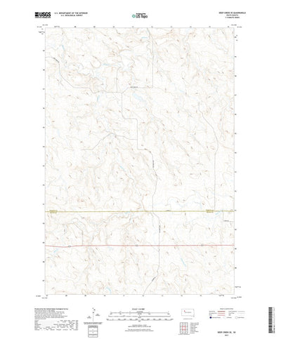Deep Creek SE, SD (2021, 24000-Scale) Preview 1