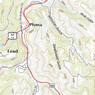 Deadwood South, SD (2021, 24000-Scale) Preview 3