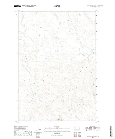 Deers Ears Butte North, SD (2021, 24000-Scale) Preview 1