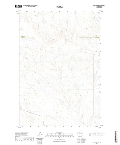 Irish Creek NW, SD (2021, 24000-Scale) Preview 1