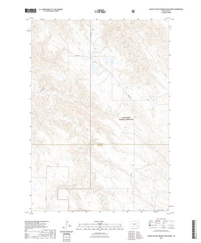 Mouth of East Branch War Creek, SD (2021, 24000-Scale) Preview 1