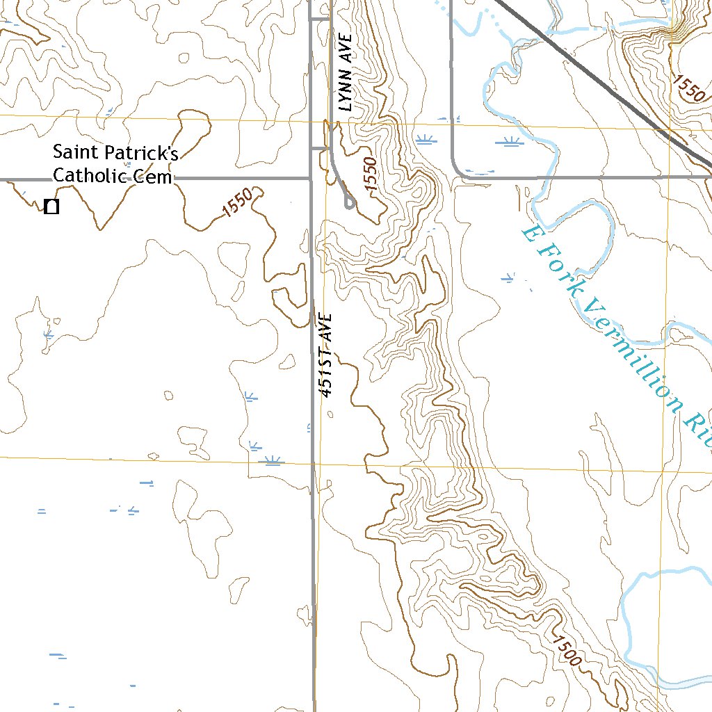 Montrose, SD (2021, 24000Scale) Map by United States Geological Survey Avenza Maps