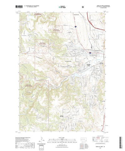 Rapid City West, SD (2021, 24000-Scale) Preview 1