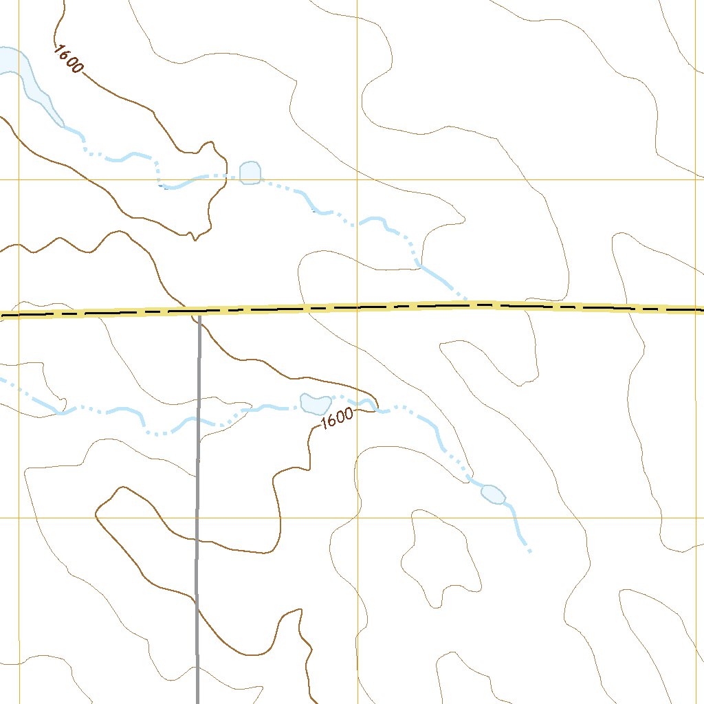 Pukwana NE, SD (2021, 24000Scale) Map by United States Geological