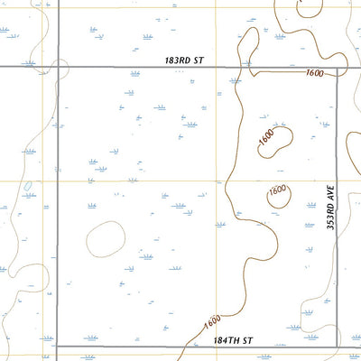 Ree Heights NW, SD (2021, 24000-Scale) Preview 3