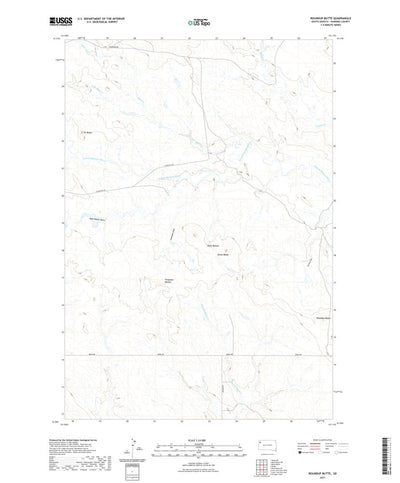 Roundup Butte, SD (2021, 24000-Scale) Preview 1