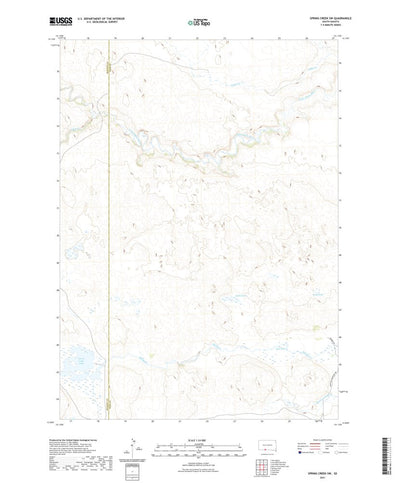 Spring Creek SW, SD (2021, 24000-Scale) Preview 1