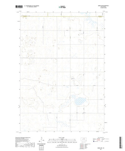 Seneca NW, SD (2021, 24000-Scale) Preview 1