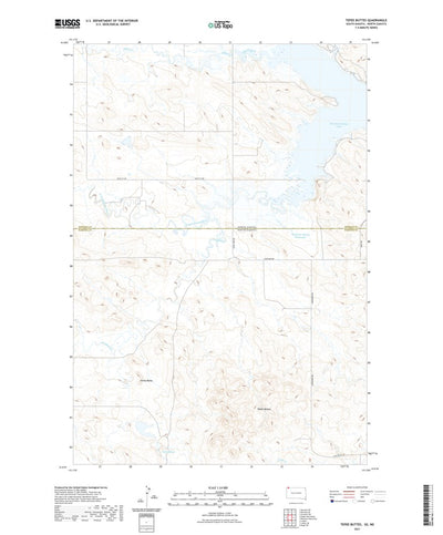 Tepee Buttes, SD (2021, 24000-Scale) Preview 1