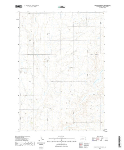 Wessington Springs SW, SD (2021, 24000-Scale) Preview 1