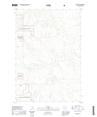 Twin Butte, SD (2021, 24000-Scale) Preview 1