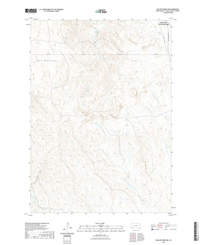 Willow Creek NW, SD (2021, 24000-Scale) Preview 1