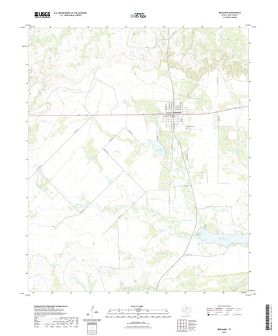 Benjamin, TX (2022, 24000-Scale) Preview 1
