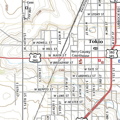 Brownfield West, TX (2022, 24000-Scale) Preview 3